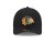 Keps - New Era Chicago Blackhawks 9FORTY M-Crown (svart)