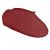 Basker - Gårda Annecy Wool Beret (vinröd)