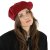 Basker - Gårda Annecy Wool Beret (vinröd)