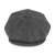 Gubbkeps / Flat cap - Jaxon Connel Newsboy Cap (mörkgrå)