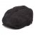 Gubbkeps / Flat cap - Jaxon Hats Corduroy Newsboy Cap (svart)