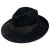 Hattar - Gårda Volterra Fedora Wool Hat (svart)