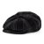 Gubbkeps / Flat cap - Gårda Premium Banbury Wool Newsboy (svart)