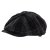 Gubbkeps / Flat cap - Gårda Premium Banbury Wool Newsboy (svart)