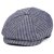 Gubbkeps / Flat cap - Gårda Barnaby Striped Newsboy (blå)