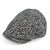 Gubbkeps / Flat cap - Gårda Coulter Newsboy (svart/vit)