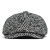 Gubbkeps / Flat cap - Gårda Coulter Newsboy (svart/vit)