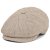 Gubbkeps / Flat cap - Gårda Crispin Striped Newsboy (beige)