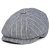 Gubbkeps / Flat cap - Gårda Crispin Striped Newsboy (blå)