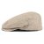 Gubbkeps / Flat cap - Gårda Edington Striped Sixpence (beige)