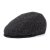 Gubbkeps / Flat cap - Gårda Premium Formby Wool Sixpence (svart)