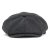 Gubbkeps / Flat cap - Gårda Premium Larkhall Wool Newsboy (grå)