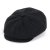 Gubbkeps / Flat cap - Gårda Premium Larkhall Wool Newsboy (svart)