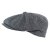 Gubbkeps / Flat cap - Gårda Premium Oakham Wool Newsboy (svart/vit)