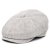 Gubbkeps / Flat cap - Gårda Palizzi Marina Linen Newsboy Cap (ljusgrå)