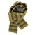 Halsdukar - Gårda Grindelwald Striped Wool Mix Scarf (grön)