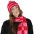 Halsdukar - Gårda Kitzbühel Merino Wool Check Scarf (röd/rosa)