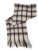 Halsdukar - Gårda Rennell Check Wool Mix Scarf (beige)