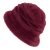 Hattar - Gårda Atri Angora Cloche (vinröd)