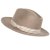 Hattar - Gårda Belluno Crushable Wool felt Fedora (beige)
