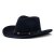 Hattar - Gårda Bowmont Crushable Wool felt Western hat (blå)