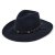 Hattar - Gårda Bowmont Crushable Wool felt Western hat (blå)
