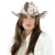 Hattar - Gårda Bozeman Cowboy (vit/brun)