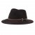 Hattar - Gårda Braga Wool felt Fedora (brun)