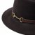 Hattar - Gårda Braga Wool felt Fedora (brun)