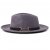 Hattar - Gårda Braga Wool felt Fedora (grå)