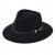 Hattar - Gårda Braga Wool felt Fedora (svart)