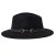 Hattar - Gårda Braga Wool felt Fedora (svart)