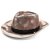 Hattar - Gårda Buchanan Distressed Fedora (brun)