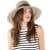 Stråhatt - Gårda Dubrovnik Sun Hat (natur/svart)