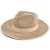 Hattar - Gårda Mapleton Wide brimmed Fedora (beige)