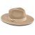 Hattar - Gårda Mapleton Wide brimmed Fedora (beige)