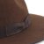 Hattar - Gårda Mapleton Wide brimmed Fedora (brun)