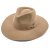 Hattar - Gårda Marcola Wide brimmed Fedora (beige)