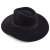 Hattar - Gårda Marcola Wide brimmed Fedora (svart)