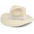 Hattar - Gårda Marcola Wide brimmed Fedora (vit)