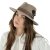 Hattar - Gårda Molinella Crushable Wool felt Fedora (greige)
