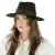 Hattar - Gårda Molinella Crushable Wool felt Fedora (grön)