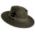 Hattar - Gårda Molinella Crushable Wool felt Fedora (grön)