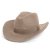 Hattar - Gårda Pocatello Crushable Wool felt Western hat (beige)
