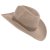 Hattar - Gårda Pocatello Crushable Wool felt Western hat (beige)