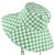 Hattar - Gårda Poppy Checkered sun hat (grön)