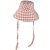 Hattar - Gårda Poppy Checkered sun hat (rosa)