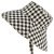 Hattar - Gårda Poppy Checkered sun hat (svart)