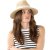 Stråhatt - Gårda Positano Fedora (natur/beige)