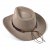 Hattar - Gårda Santaquin Crushable Wool felt Western hat (taupe)